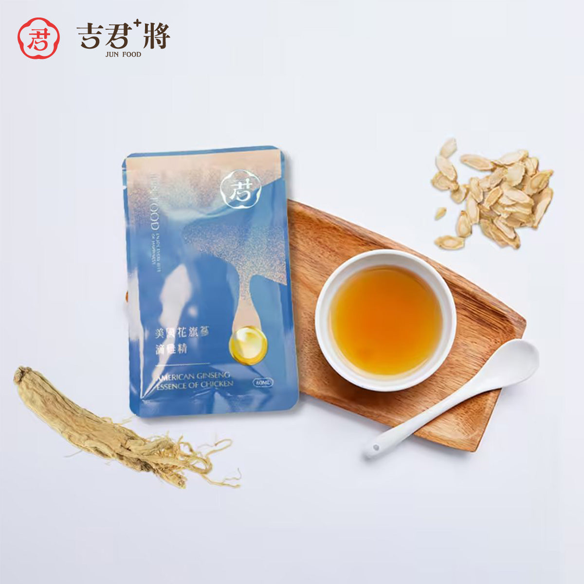 美國花旗蔘滴雞精 (60ml x 9包入)